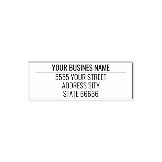 お使いのデザインパーソナライズされたアドレスのスタンプテンプレート セルフインキングスタンプ (デザイン)