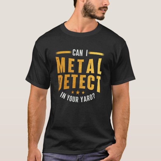 お使いのヤード内の金属検出De Tシャツ (正面)