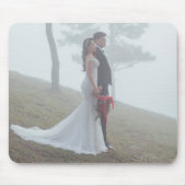 お使いのユニーク写真を搭載したマウスパッド マウスパッド (正面)