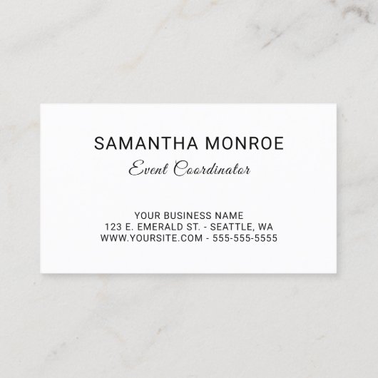 お使いのロゴチェッ赤と白カーボード 名刺 (裏面)