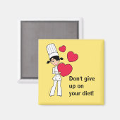 お使いの与えダイエットの冷蔵庫用マグネット マグネット (正面/裏面)