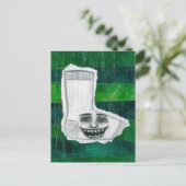 お使いの失ったSockはがき ポストカード (スタンド正面)