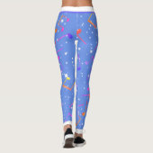 お使いの色のミュージックノート（名前） レギンス (裏面)