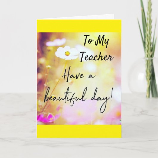 お使いの誕生日カードの*SISTER*へ カード (正面)