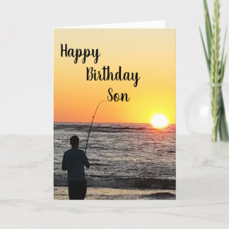 お使いの****誕生日****ON ****SON***** カード