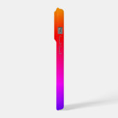 お使いのQRコードスキャン情報とカスタム文字iPhoneケース iPhoneケース (左側面)