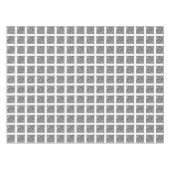 お使いのQRコードスキャン情報カスタムの色テーブルクロス テーブルクロス (正面(横))