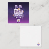 お使いのSweet sixteenひな形ノートカード ノートカード (正面/裏面)