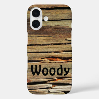 お使カスタムいの素朴Wood iPhone 6/6sケース iPhone 16ケース