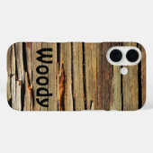 お使カスタムいの素朴Wood iPhone 6/6sケース Case-Mate iPhoneケース (裏面 (横))