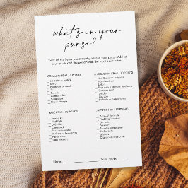 お使モダンいの財布ブライダルシャワーゲームの内容