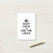 お保たまを使って静かにする ポストイット (デスク上)