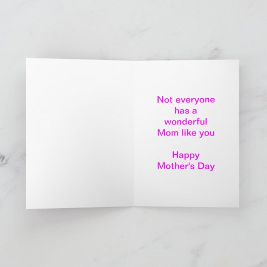 お保となしく母の日を楽しむ カード (内部)