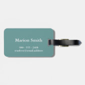 お保となしく結婚-新郎新婦 ラゲッジタグ (裏面横)