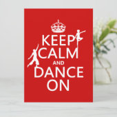 お保となしく踊る 招待状 (スタンド正面)