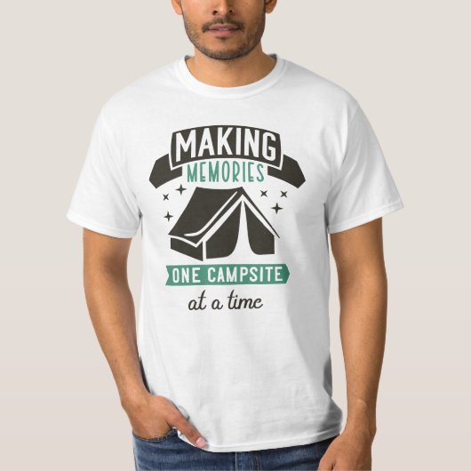 お保よび独自の – T型を作成 Tシャツ (正面)