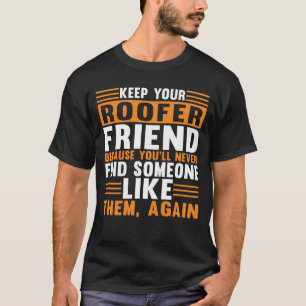 お保り屋上の友だち屋根 Tシャツ