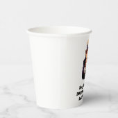 お保前の汚い犬が私の社会保障を引き離す 紙コップ (右)