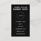 お保前の理容師を落ち着かせろ 名刺 (裏面)