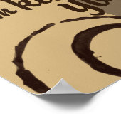 お保前を殺してコーヒーを飲む ポスター (角)