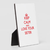 お保姉さんを愛して フォトプラーク (側面)