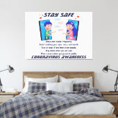 お保客様ご自身のデザイン – キャンバス（光沢） キャンバスプリント (インサイチュ (寝室))