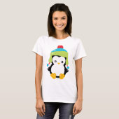 お保客様ご自身のデザイン – 女性のTシャツ Tシャツ (正面フル)