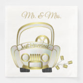 お保客様ご自身のデザイン – 標準カクテルナプキンス (正面)