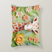 お保客様ご自身のデザイン- Large Trinketトレイ アクセントクッション (正面(垂直))