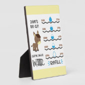 お保客様のデザイン – イーゼル・プラーク フォトプラーク (側面)