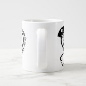 お保客様のデザイン – ジャンボマグ ジャンボコーヒーマグカップ (裏面)