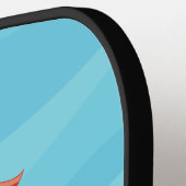 お保客様のデザイン – ピックボールパドル ピックルボールラケット (左詳細)