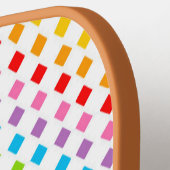 お保客様のデザイン – ピックボールパドル ピックルボールラケット (左詳細)