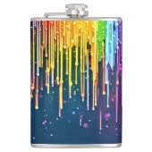 お保客様のデザイン フラスク (正面)