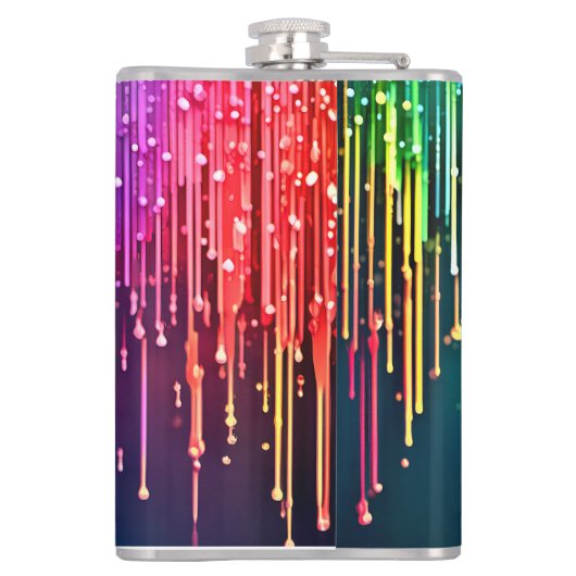 お保客様のデザイン フラスク (裏面)