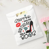 お保客様のデザイン – ホワイト優先バッグ フェイバーバッグ (封をした状態)