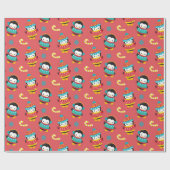 お保客様のデザイン – マットラッピング紙 ラッピングペーパー (フラット)