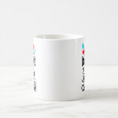 お保客様のデザイン – モーフィングマグ コーヒーマグカップ (中央)