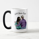 お保客様のデザイン – モーフィングマグ モーフィングマグカップ (左)