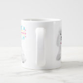 お保客様のデザイン-Jumbo Mag ジャンボコーヒーマグカップ (裏面)