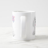お保客様のデザイン-Jumbo Mag ジャンボコーヒーマグカップ (裏面)