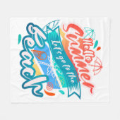 お保客様のフリースブランケット50"x60"をデザインする フリースブランケット (正面(横))