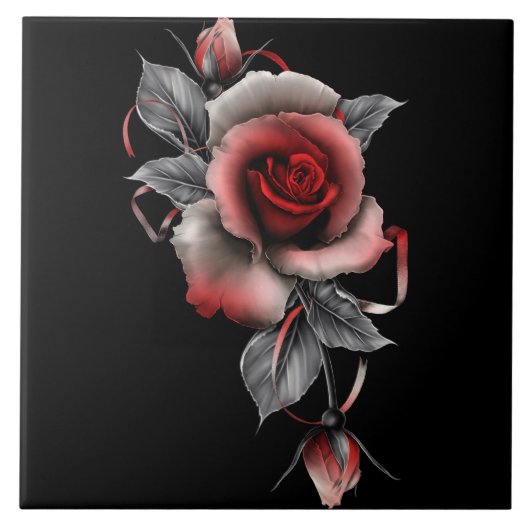 お保客様の大きいサイズ(6" X 6")を作成する タイル (正面)