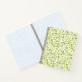 お保客様の考えをスパイラルで整理 ノートブック (内部)