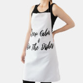 お保皿を静かに食べる エプロン (インサイチュ)