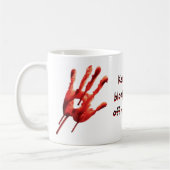 お保血がコーヒーマグを離す コーヒーマグカップ (左)