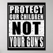 お保護前の銃ではなく我々の子供たち ポスター (正面)