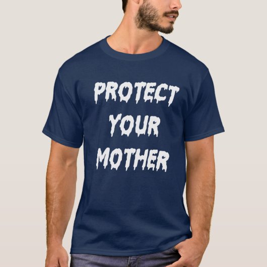 お保護母様 Tシャツ (正面)