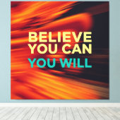 お信じしゃいいかな – Wall Art キャンバスプリント (インサイチュ (ウッドフロア))