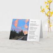 お信じ前は…… カード (黄色い花)